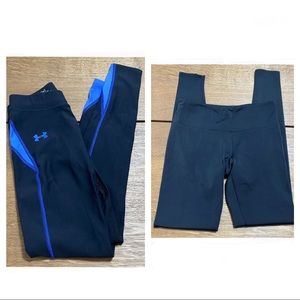 under armour leggings + onzie leggings